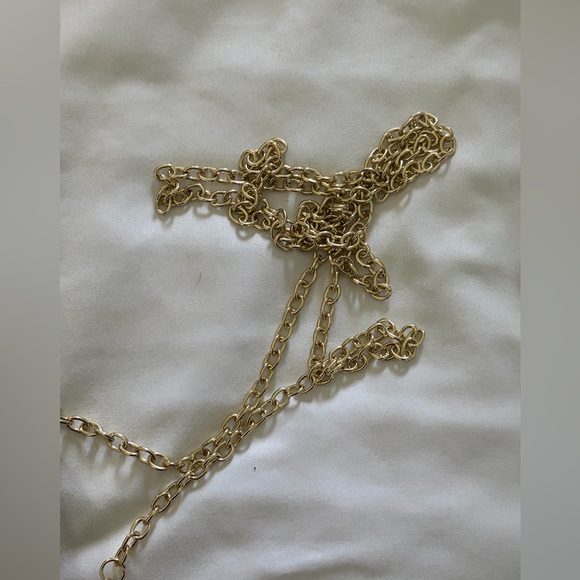 BCBGeneration Gold Square Shoulder Bag with Gold Link Strap NWOT - Picture 8 of 12